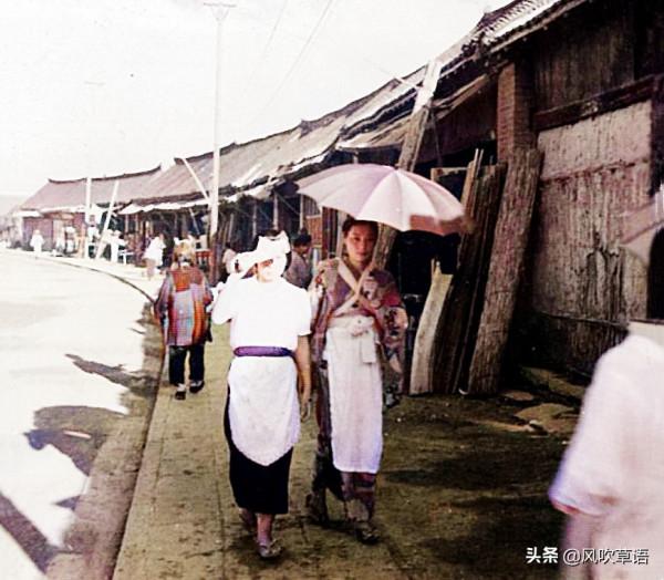 老照片:80多年前,那些身穿和服在中國土地上招搖的日本女子 老照片:80多年前,那些身穿和服在中國土地上招搖的日本女子
