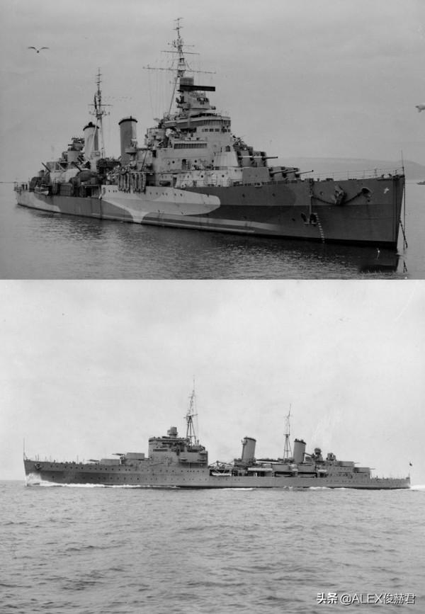 一圖說明:戰列艦和巡洋艦差距有多大? 一圖說明:戰列艦和巡洋艦差距有多大?