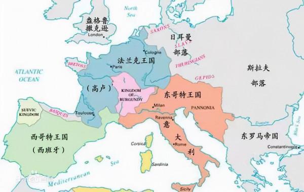 影響歐洲政局的遷移——日耳曼民族大遷徙