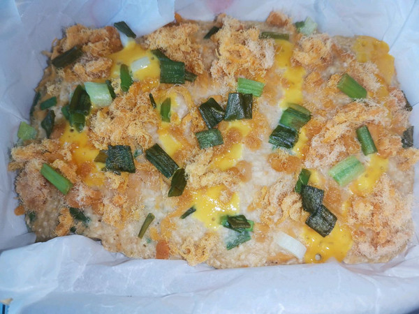 燕麥蔥花肉鬆蛋糕（減脂版）