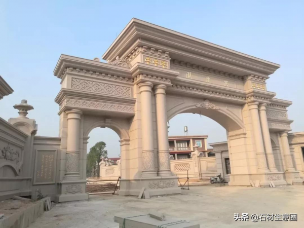 50款別墅石材圍牆大門,奢華大氣 50款別墅石材圍牆大門,奢華大氣