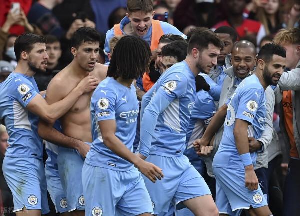 英超-曼城2-1十人阿森納 豪取11連勝領跑 馬赫雷斯點射羅德里絕殺