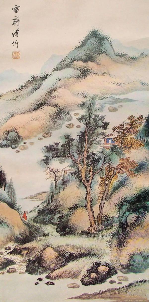 皇族父子畫家一貝勒載瀛與其四個兒子