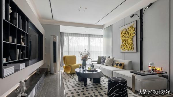 年輕就要“潮”，120平米裝修玩轉潮生活