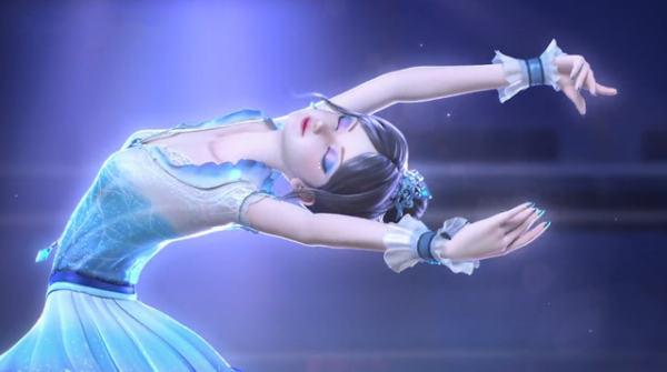 在葉羅麗當中最難完成的幾個動作，冰公主和陳思思的難度最高