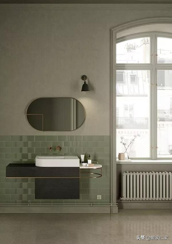 衛生間這樣設計，橫豎都是美