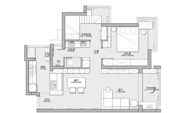 82㎡簡約實用兩居,陽臺改榻榻米,廚房半開放,有互動的家更有愛 82㎡簡約實用兩居,陽臺改榻榻米,廚房半開放,有互動的家更有愛