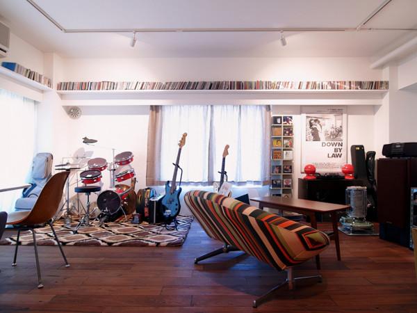 東京26年舊房升級,76平方米里充滿“中央線人間”的想法 東京26年舊房升級,76平方米里充滿“中央線人間”的想法