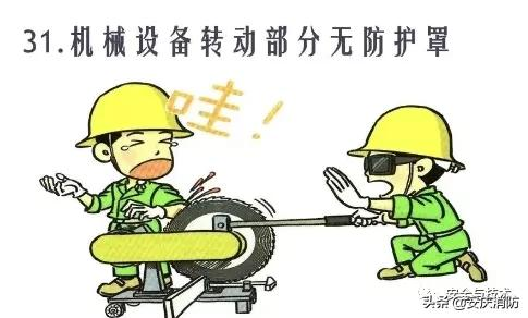 最新安全生產百錯圖及漫畫！（收藏學習）