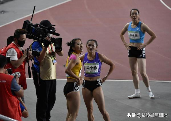 全運會女子百米奪冠 哪吒頭的葛曼棋如同踩上了風火輪