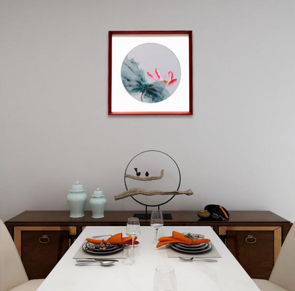 餐廳裝飾畫怎麼選？聽了老婆的話這樣選，竟然可以這麼美