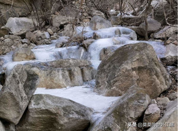 北京懷柔，縱橫交錯的森林風光，冬季別樣的原生態，更有冰瀑奇景