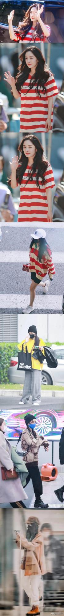 生活中平時看不到的楊冪