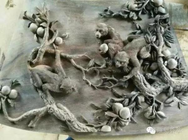 動物世界~木雕 動物世界~木雕