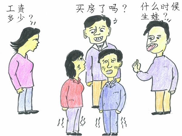 春節回家的幾種表現、被盤問到的經典問題，快來看看你有沒有中標