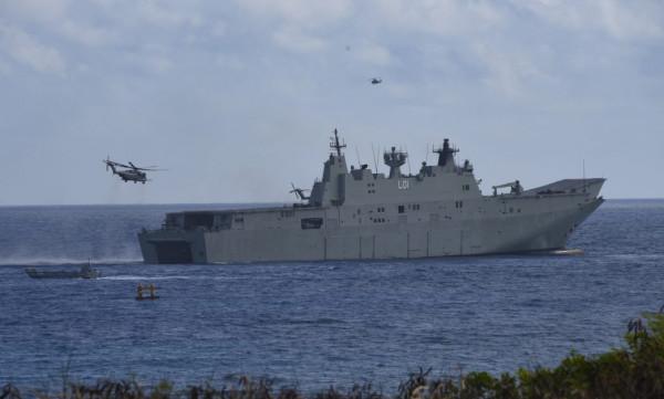 這回輪到澳大利亞，準航母在湯加癱瘓，服役6年多至今買不起F35B