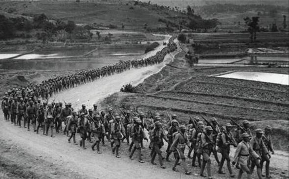 1943年於邦戰役，中日傷亡一比七，日軍留下紙條求饒：不要再追了