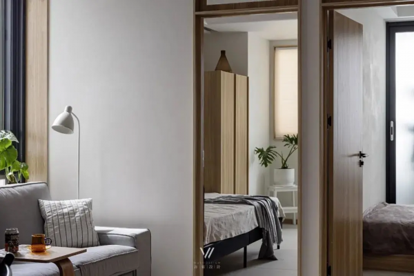 55㎡小戶型高階感滿滿,LDK一體設計,暗衛變亮的小秘訣在這裡 55㎡小戶型高階感滿滿,LDK一體設計,暗衛變亮的小秘訣在這裡