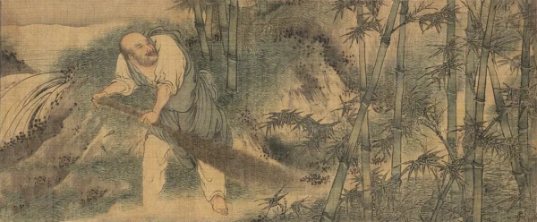 “離經叛道”的梁楷南宋大寫意人物畫《八高僧故事圖卷》