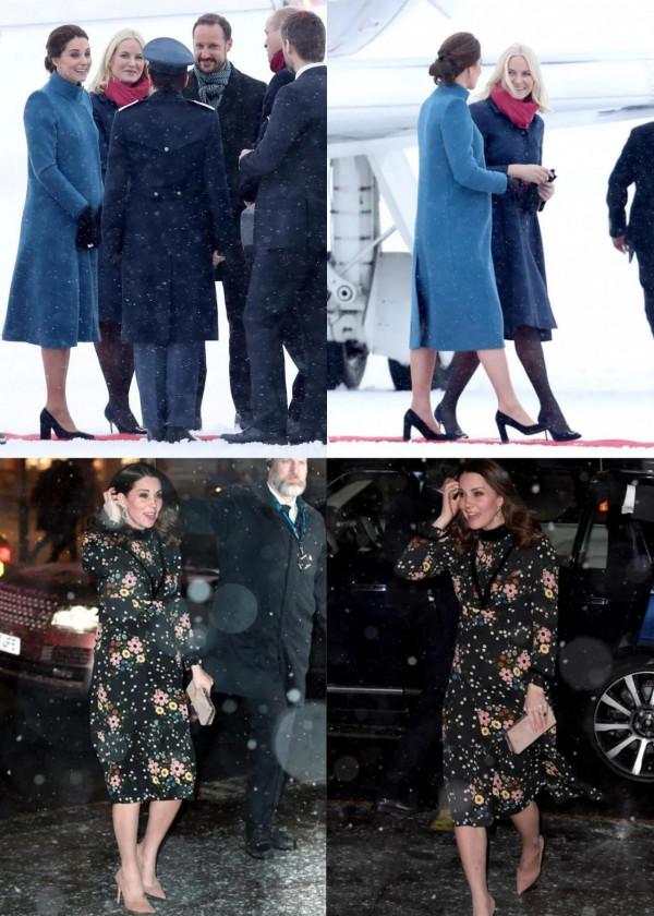 凱特不再光腿穿大衣，美麗不凍人依舊優雅，卻還被吐槽乏味不時尚