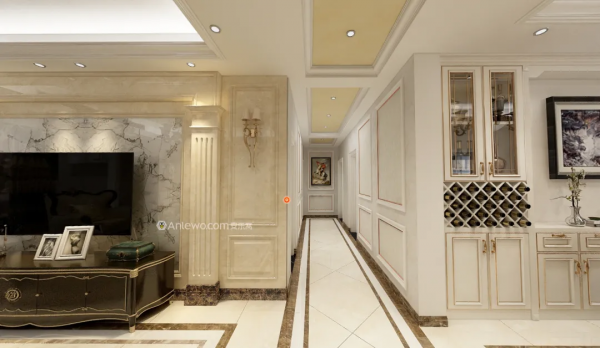 安樂窩119㎡典雅歐式風,道不盡的繁華與美 安樂窩119㎡典雅歐式風,道不盡的繁華與美