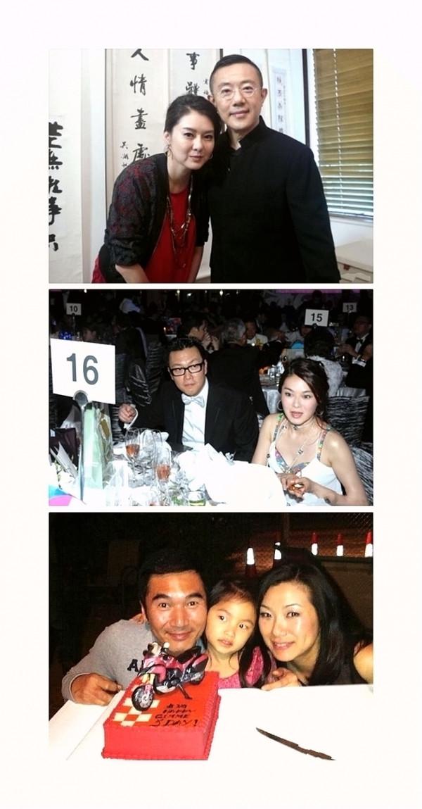 52歲陳淑蘭近照曝光，面板白皙緊緻狀態大好，還與前男友罕見同框