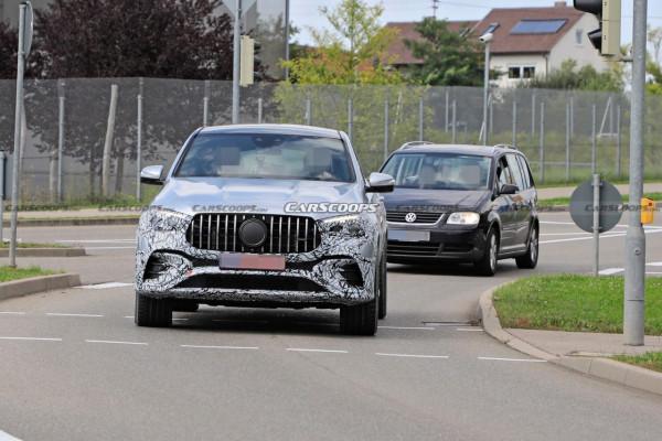 外觀套件升級 2023款AMG GLE Coupe諜照曝光 外觀套件升級 2023款AMG GLE Coupe諜照曝光