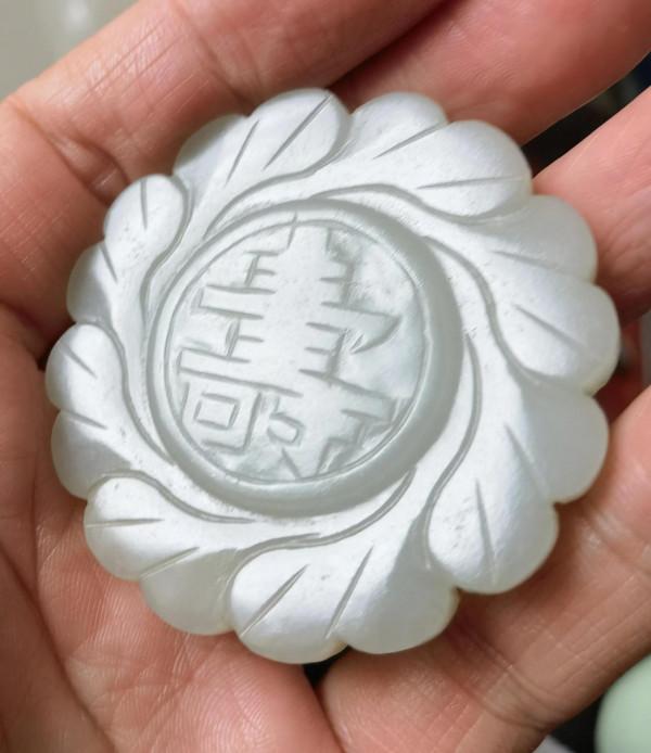 明清玉髒舊包漿清理記