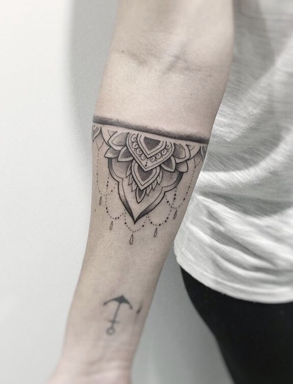 小臂臂環紋身圖案 小臂臂環紋身圖案