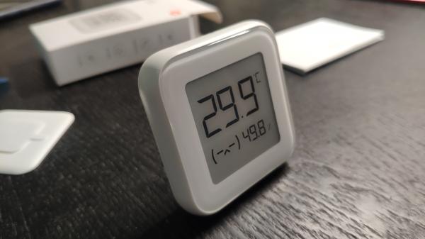 新小米電子溫溼度計，續航更久，螢幕更清晰