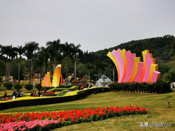 雲臺花園花的海洋