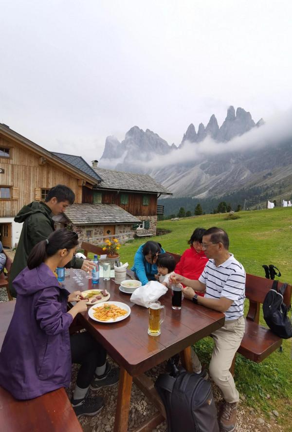 義大利多洛米蒂山區行——徒步奧德勒山
