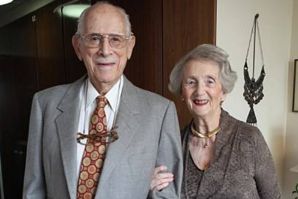 世界上最老的新婚夫婦 新郎94歲新娘96歲