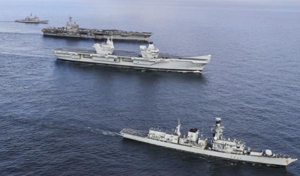 英航母終於到了,日本卻發現不對勁,竟然不是衝著中國來的? 英航母終於到了,日本卻發現不對勁,竟然不是衝著中國來的?