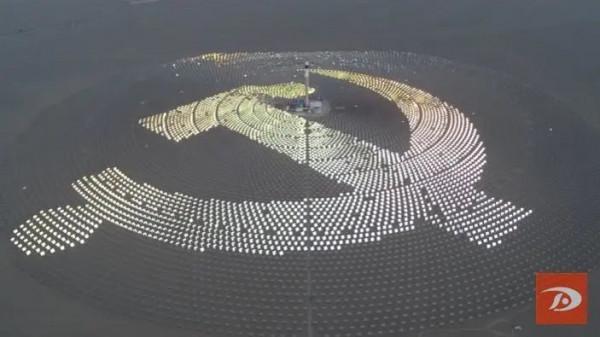 個人認為最棒的太陽能發電模式，熔鹽塔式發電