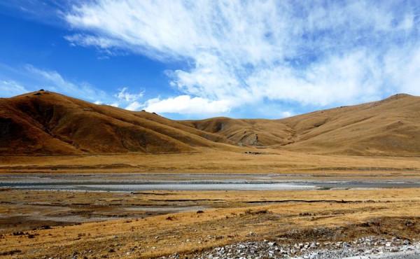 從天峻縣到木裡途中——陶玉和