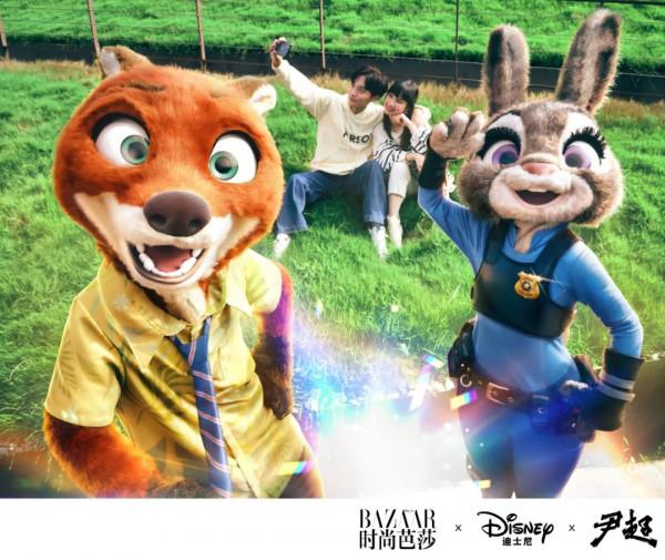 尹超作品 |《時尚芭莎BAZAAR》× DISNEY明星大片