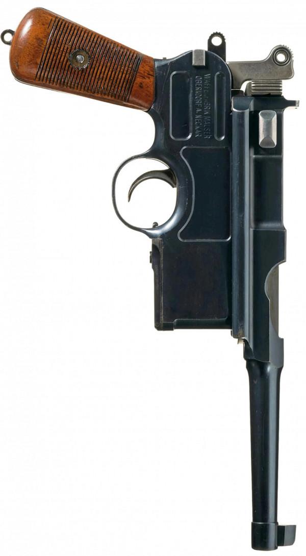 駁克槍原廠製造和收藏品的清晰大圖