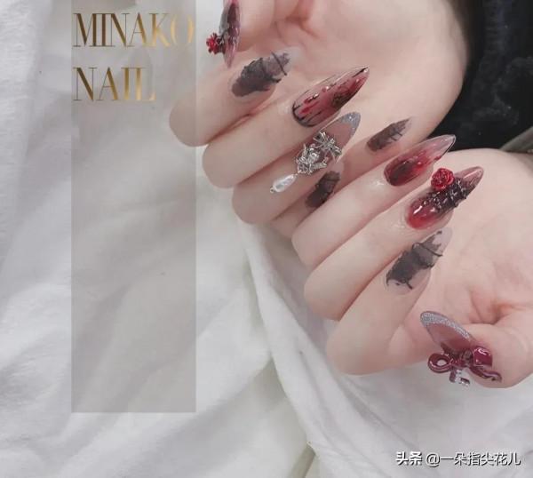 推薦10款&quot;仙喪風&quot;美甲，小眾卻好看，姐妹們一定要試試哦