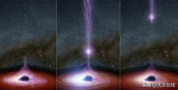 奇怪！黑洞進食跡象消失了！也許是因為一顆恆星打斷了這場盛宴