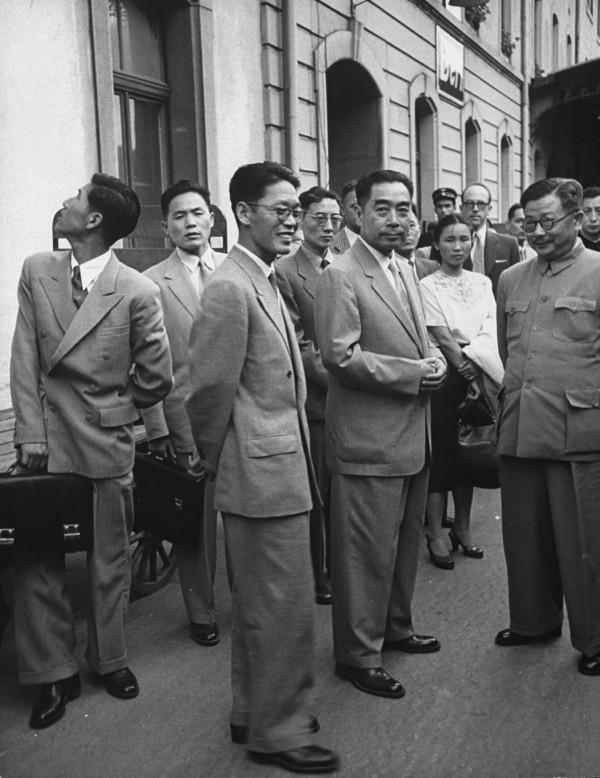 「老照片」周總理會見外賓