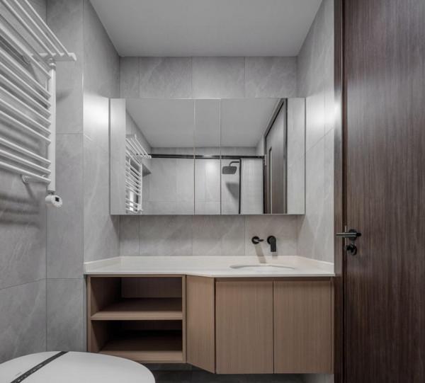 不愧是高階灰！成都小夥88㎡新家，從進門開始，就藏不住的高階