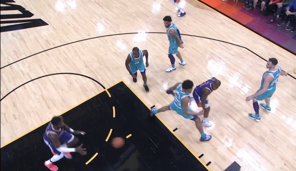 保羅14+9布克16分，太陽31分大勝黃蜂，邁爾斯-布里奇斯空砍26分