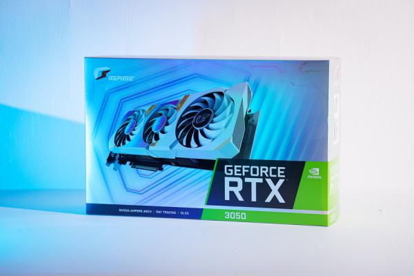 iGame RTX 3050評測：白色戰甲，給力3風扇