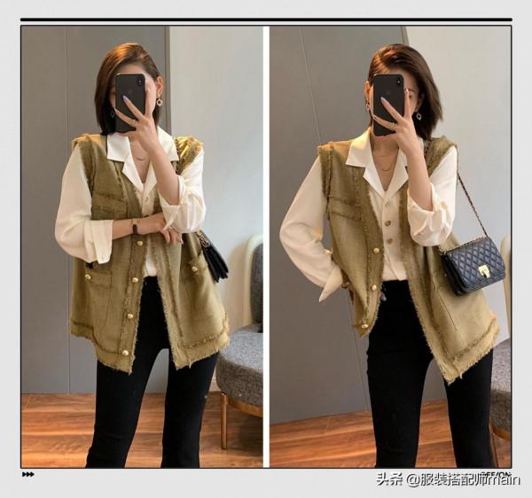 2款馬甲=10套穿搭，輕輕鬆鬆穿出高階感，氣質也提升一個檔次