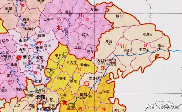 四川省的區劃調整,18個地級市之一,達州市為何有7個區縣? 四川省的區劃調整,18個地級市之一,達州市為何有7個區縣?