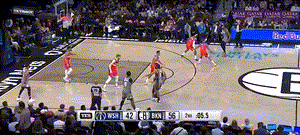 杜蘭特欲上演驚天隔扣！25分8籃板，籃網104比90輕鬆戰勝奇才