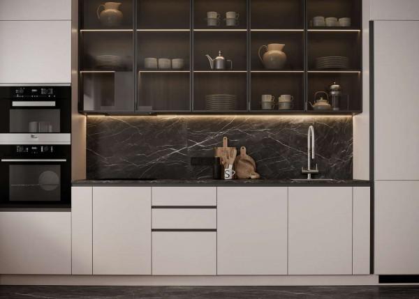 現代風小空間設計，簡約而明亮