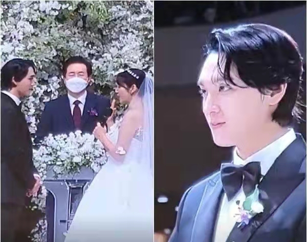 樸信惠結婚請了韓國半個娛樂圈！大裙襬婚紗藏孕肚，韓服造型封神