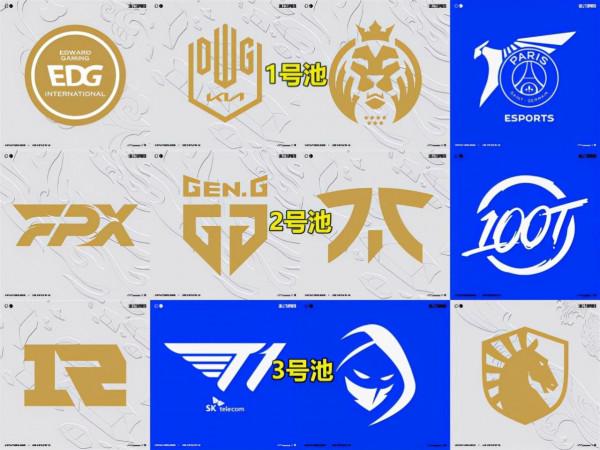 LOL：S11小組抽籤儀式更新，重劃四大賽區，RNG沒能和T1分在一組